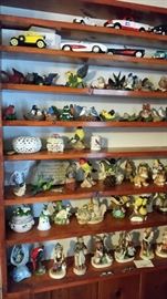 More......Ceramic Figurines, and Metal Model Car Collection.