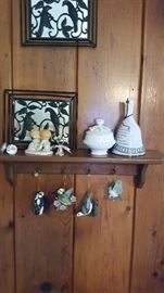 Decorative Wall Art and Figurines, etc. of birds