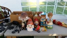 Gnomes & Precious Moments 