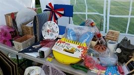 Leaf Scoops, Butterflies, Temp gage & Much More.