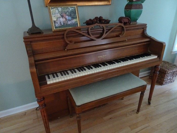 George Steck Piano - 57" X 23" X 41"
