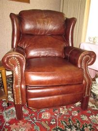 Nice leather recliner chair