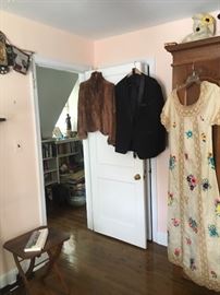 Vintage tuxedo and furs