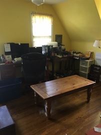 Pottery Barn pine table