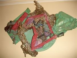 Mixed media assemblage