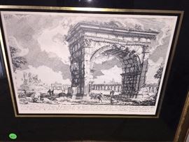 ANTIQUE FRAMED LITHOGRAPHS