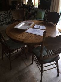 KITCHEN TABLE WITH CHAIRS
