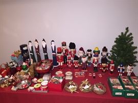 COLLECTION OF NUTCRACKERS