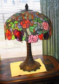 Leaded Stained Glass Lamp