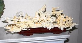 Intricate Horse Garving