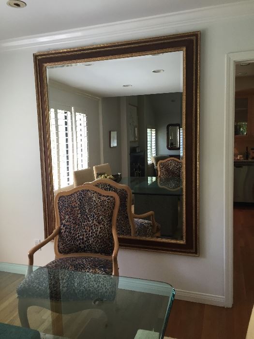 Full length antique mirror 