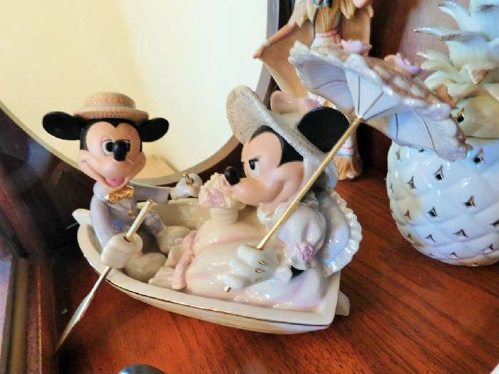 Mickey and Minnie Lenox