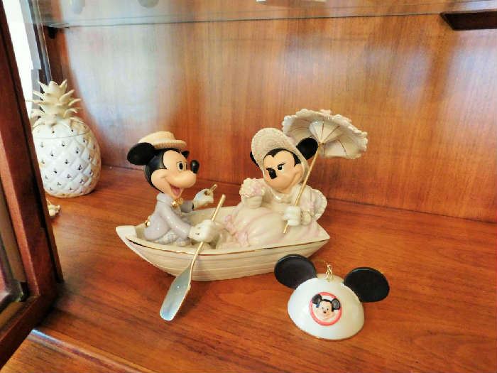 Mickey and Minnie Lenox Disney collection