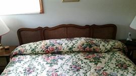 King size headboard (solid Walnut)