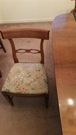 One of four dining room chairs (Kindel - made in Grand Rapids, MI)