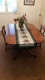 Dining room table (Kindel - made in Grand Rapids, MI)