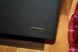 FISHER FLOOR SPEAKERS