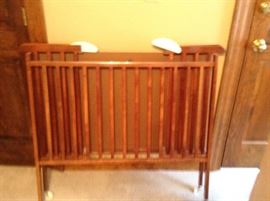 For vintage wood cribs