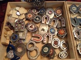 On of a kind handmade custom belt buckles