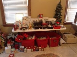 Tons of Christmas stuff