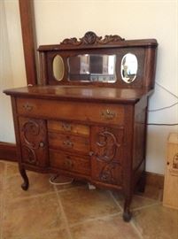 Antique buffet