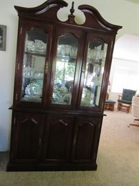 CHINA CABINET FILLED WITH LOVELY THINGS