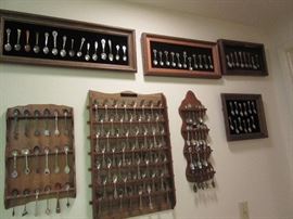 LARGE SPOON COLLECTION FROM AROUND THE GLOBE