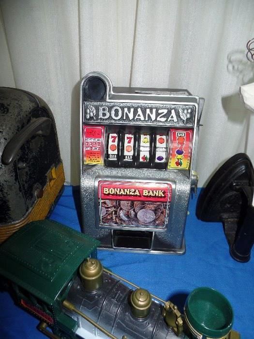 Vintage slot machine-toy