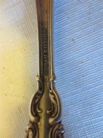 Gorham "Chantilly" sterling silver flatware, complete service for 8