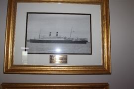 Ellis Island manifest of alien passengers.