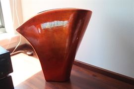 Ceramic vase.