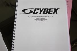 Owners manual for the Cybex ARC 771 AT