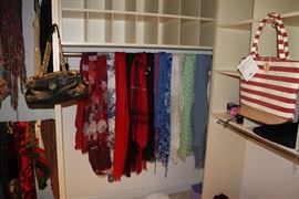 scarves, wool, silk, cotton