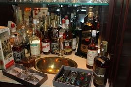 Beautiful colorful bottles.