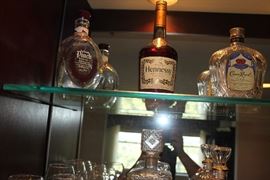 Beautiful colorful bottles