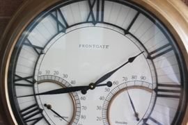 Frontgate barometer clock.