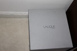 Lalique box empty.