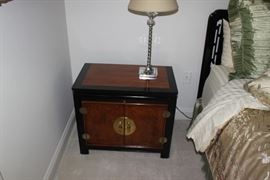 Stanley manufactured oriental bedroom set.  ( Nightstand)
