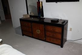 Stanley manufactured oriental dresser with mirror.