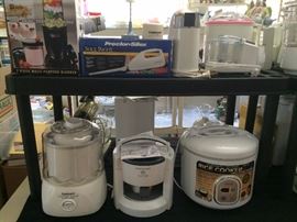 Misc. kitchen appliances