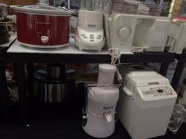 Juicer, Breadmaker and misc. appliances