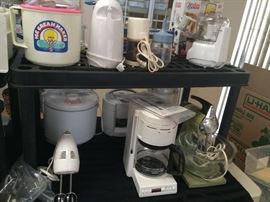Misc. kitchen appliances