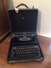 Vintage typewriter