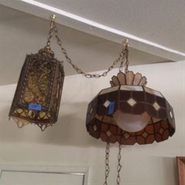 vintage hanging lamps