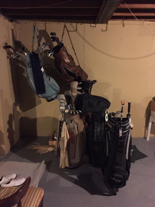 golf clubs golfing bags and more