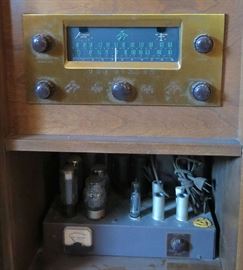 Early Fisher mono console with a 55A amp.