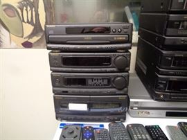 One of our bookshelf component systems , this one is by Tehnics..