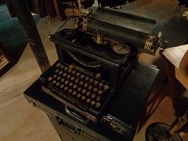Vintage typewriter.