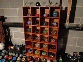 More of our glass collection.