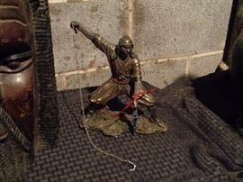 Warrior Themed deco statue.